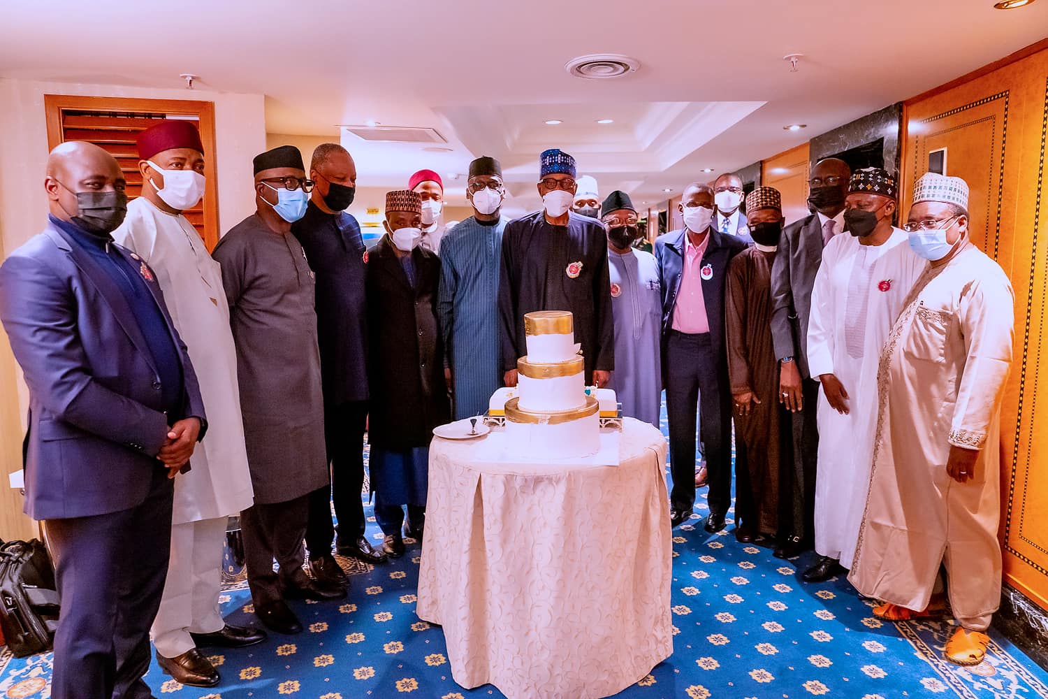 How President Buhari Celebrated His 79th Birthday In Turkey (Photos)