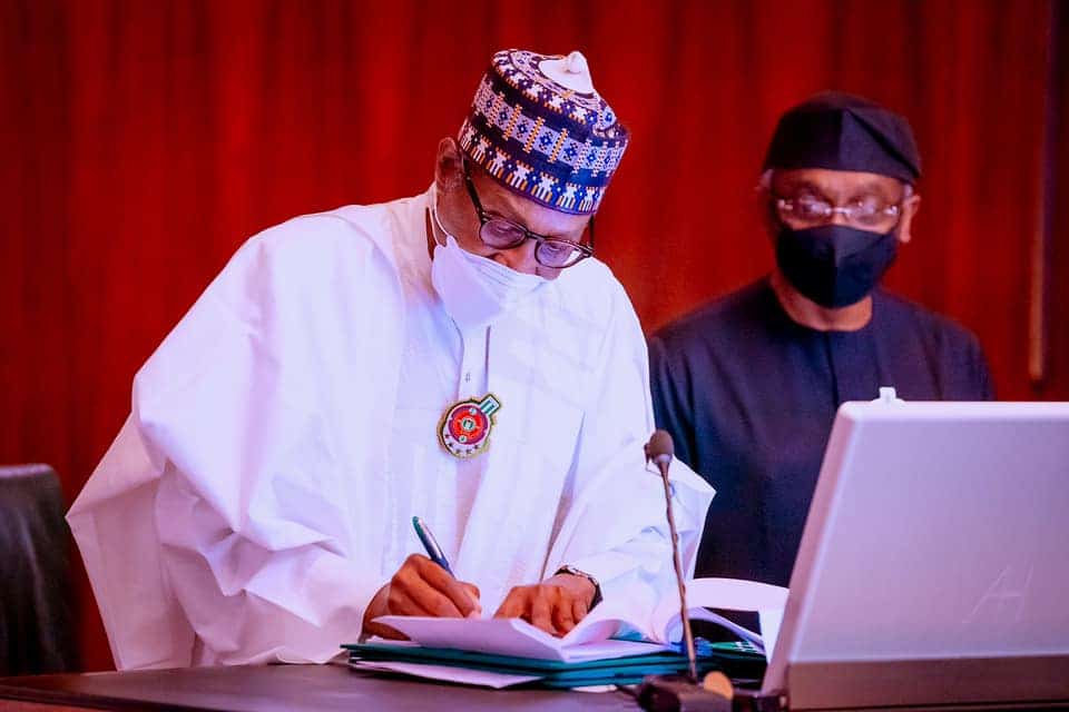 President Buhari Signs 2022 Budget And Finance Bill Into Law