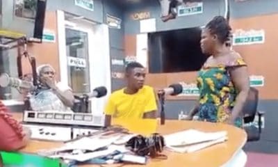 Reaction As Woman Slaps Husband On Live Radio Show