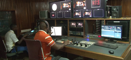 BREAKING: Fire Guts Enugu State Broadcasting Service Headquarters