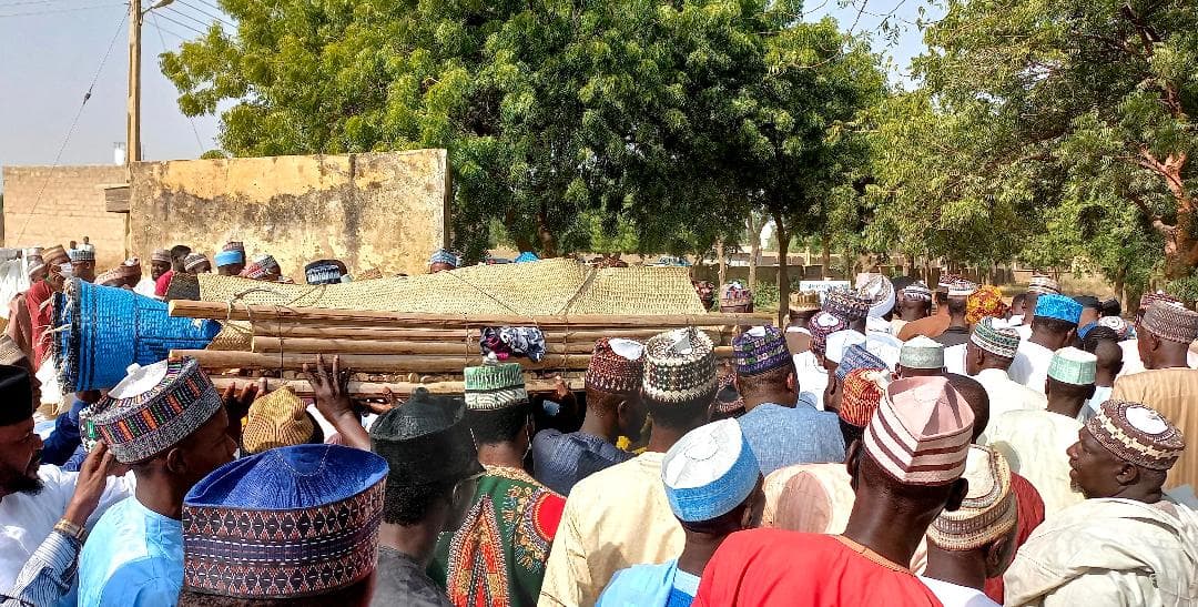 Katsina Commissioner, Rabe Nasir Buried Amid Tears