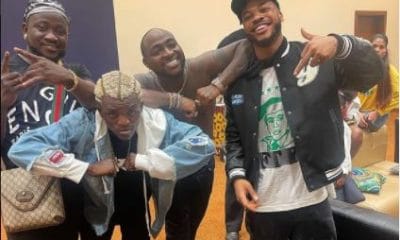 Reactions As Zazu Star, Portable Meets Davido