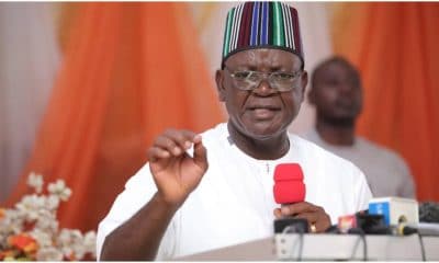 "Ortom Is Trapped" - PDP Senator Reveals Why Benue Governor Didn't Attend Atiku's Campaign Launch