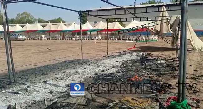 Thugs Attack PDP Congress Venue In Zamfara State, Destroy Vehicles (Photos)