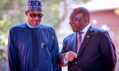 Concerns As South Afican President, Ramaphosa Tests Positive For COVID-19 Days After Visiting Buhari
