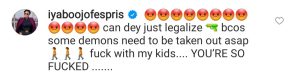 Nollywood Actress Begs Buhari Govt To Legalize Guns So She Can ‘Protect Her Children’