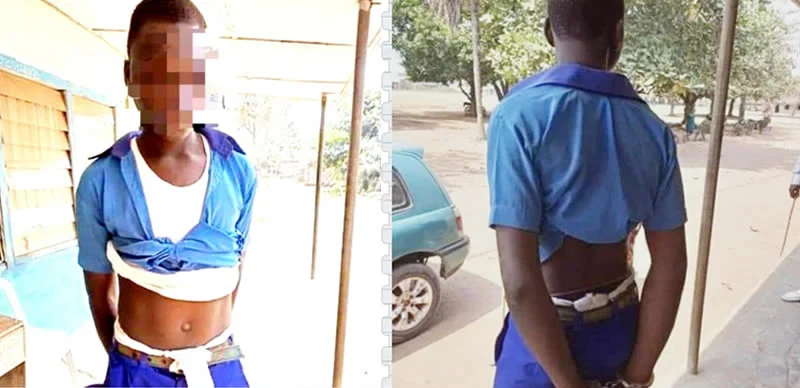 Ogun SS1 student caught wearing amulet