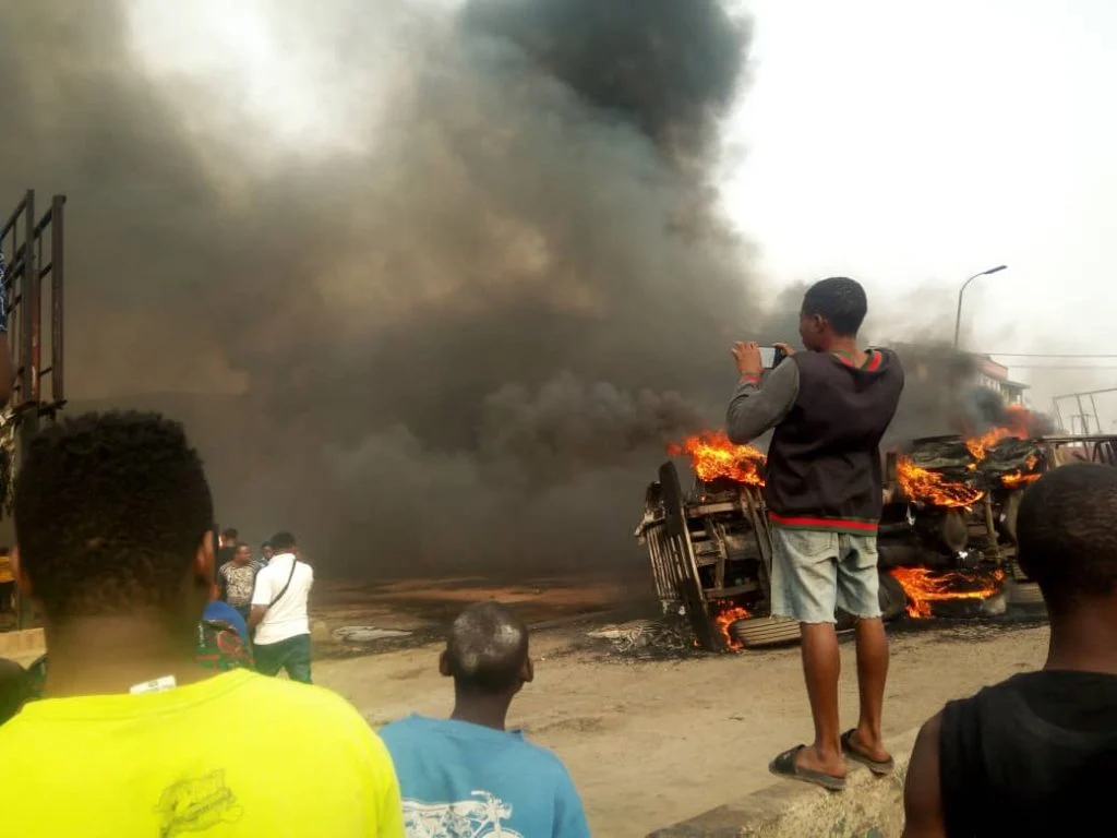 Fuel Tanker Explosion Rocks Anambra