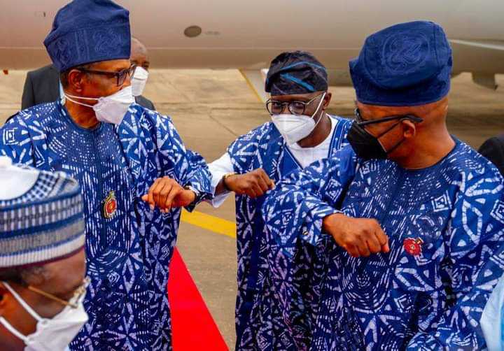 President Buhari Arrives In Ogun In Style, Commissions Projects