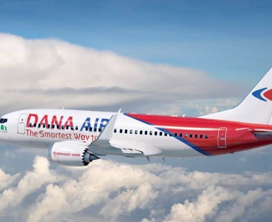 Breaking: Dana Air Skids Off Runway In Lagos (Photos)