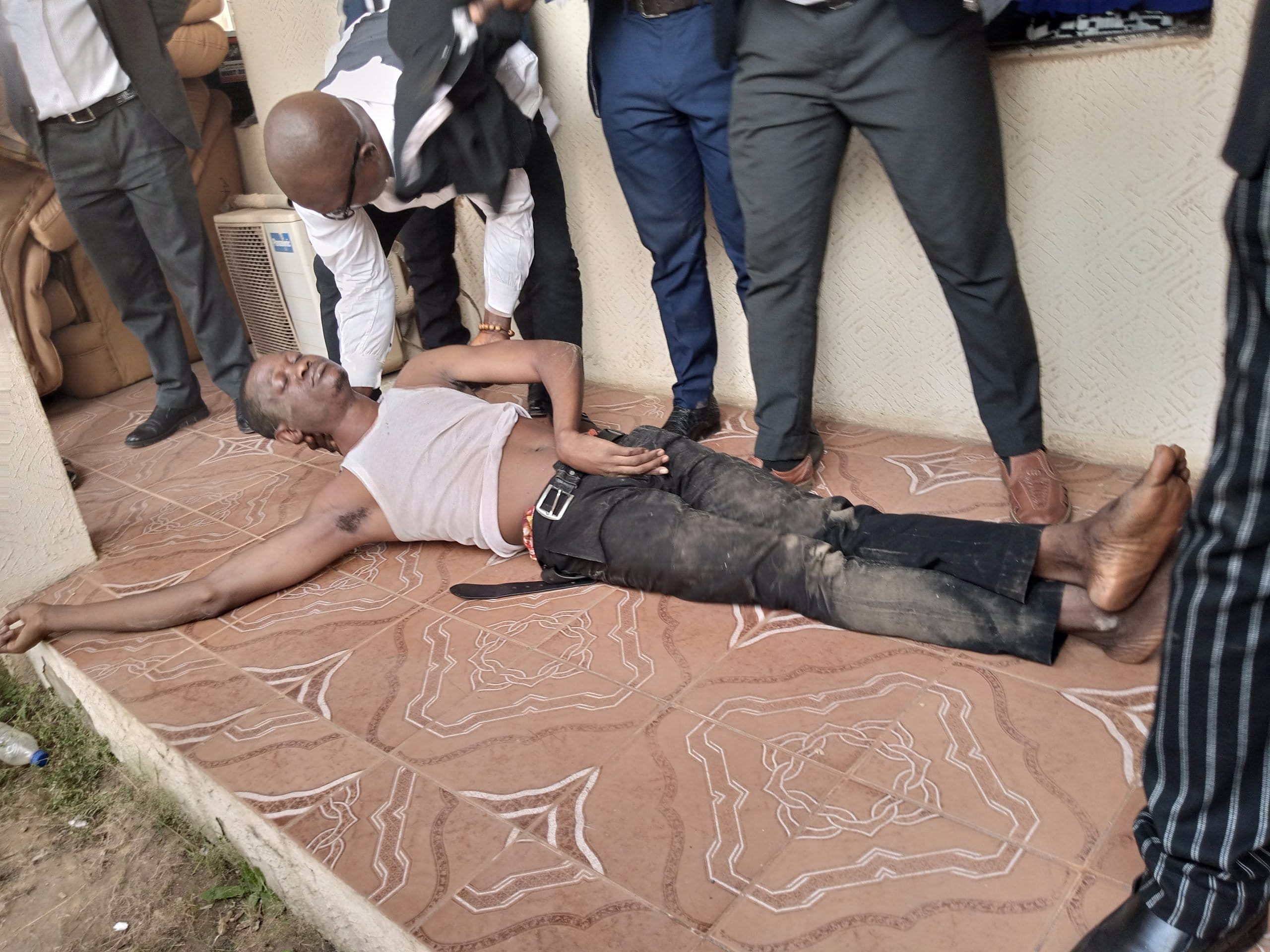Drama As Ebonyi PDP Spokesperson Slumps In Court (Photos)