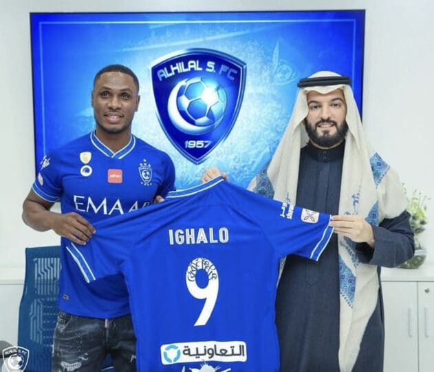 Ighalo Joins Another Saudi Arabian Club, Al Hilal S. FC