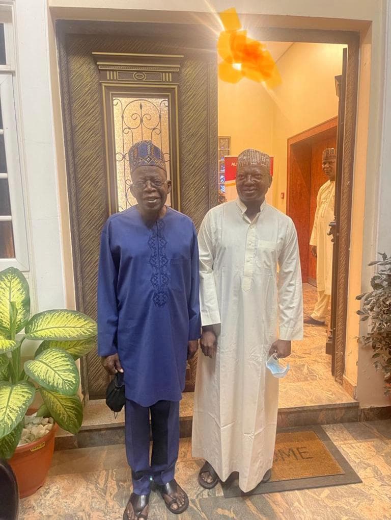 APC Convention: Tinubu Visits Senator Musa In Abuja