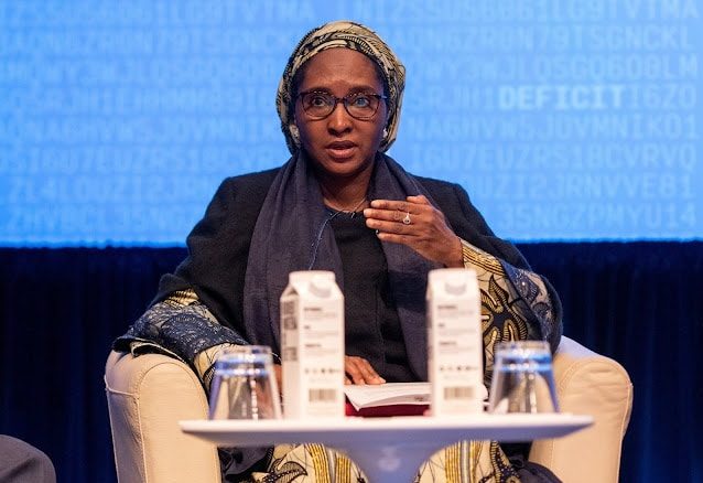 Minister of Finance, Budget and National Planning, Zainab Ahmed