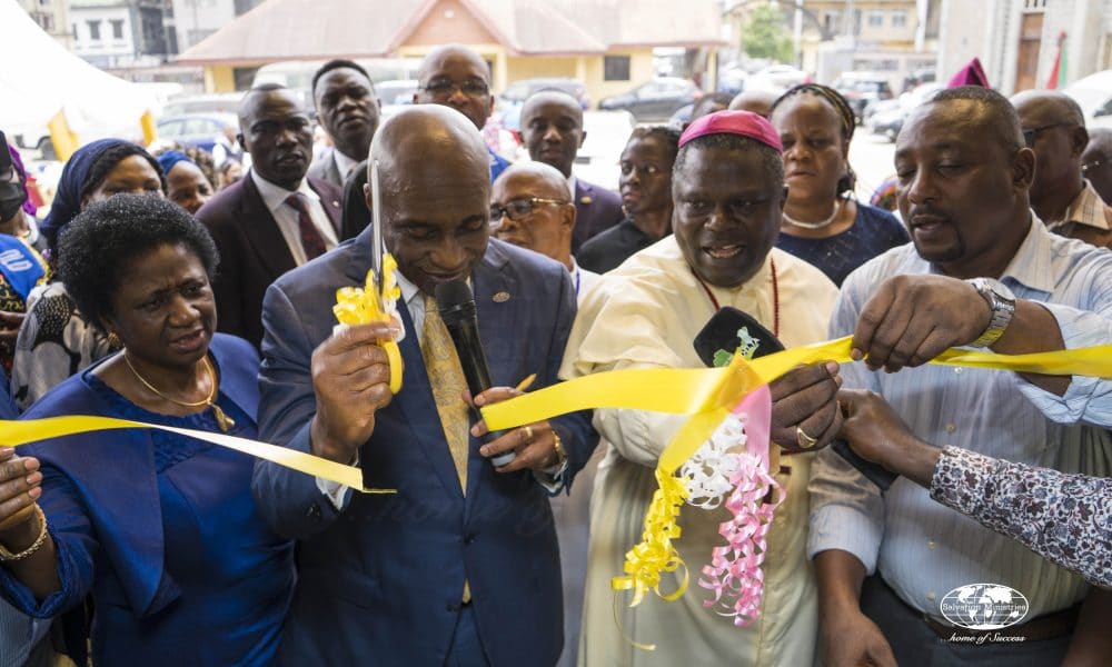 David Ibiyeomie Builds and Hands Over Banham Methodist Academy