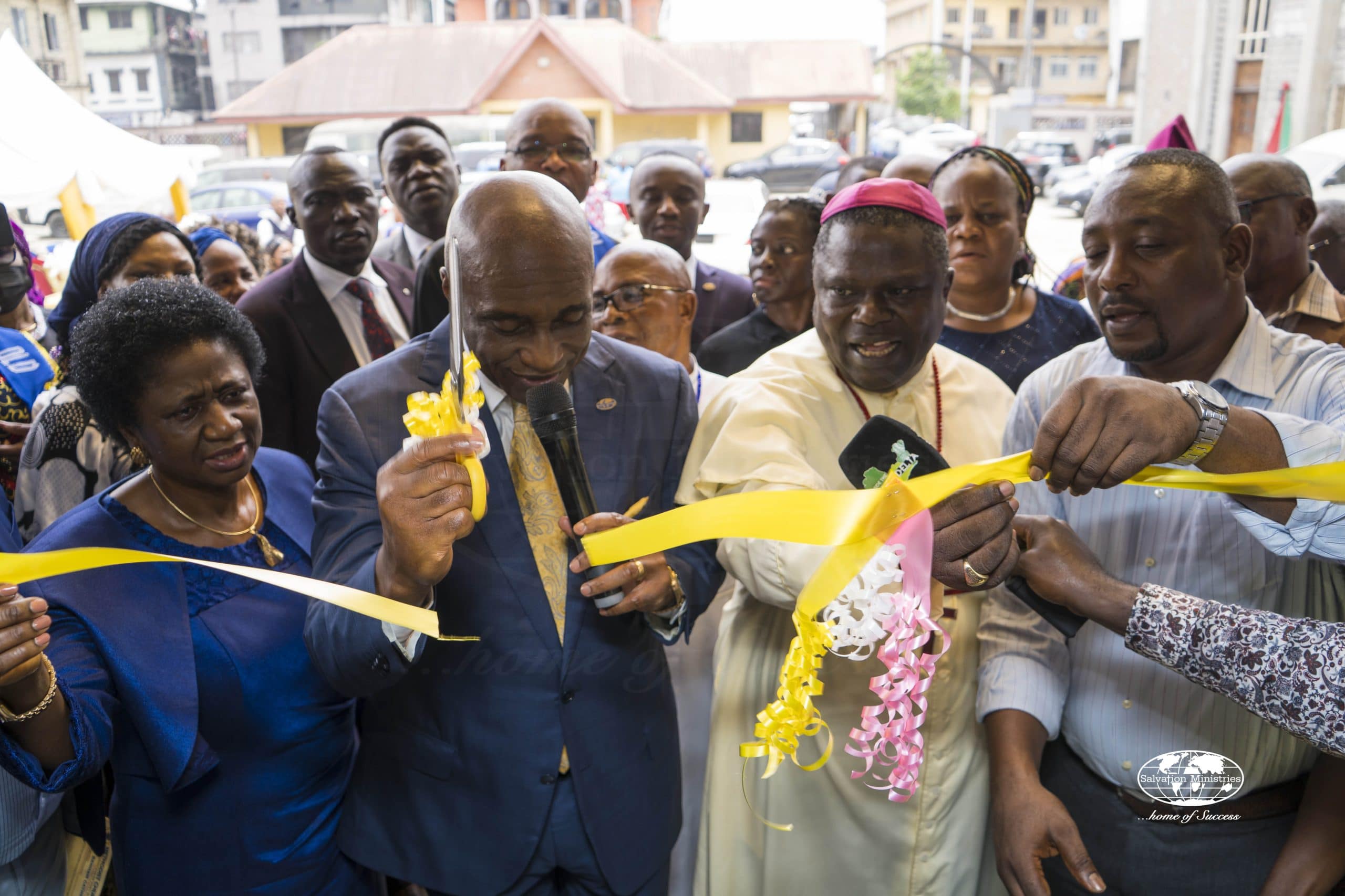 David Ibiyeomie Builds and Hands Over Banham Methodist Academy