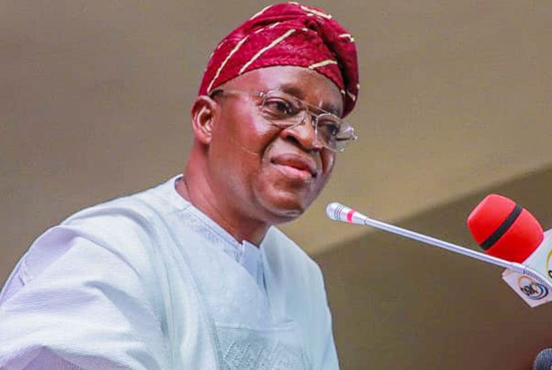 Watch How Osun State People Welcomed Oyetola To His Residence After Tribunal Judgement