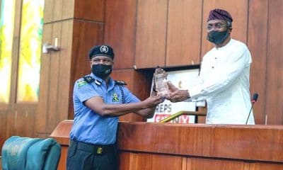 DCP Abba Kyari being honored by the House of Representatives