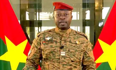 Burkina Faso Junta Chief, Damiba Sworn In As President