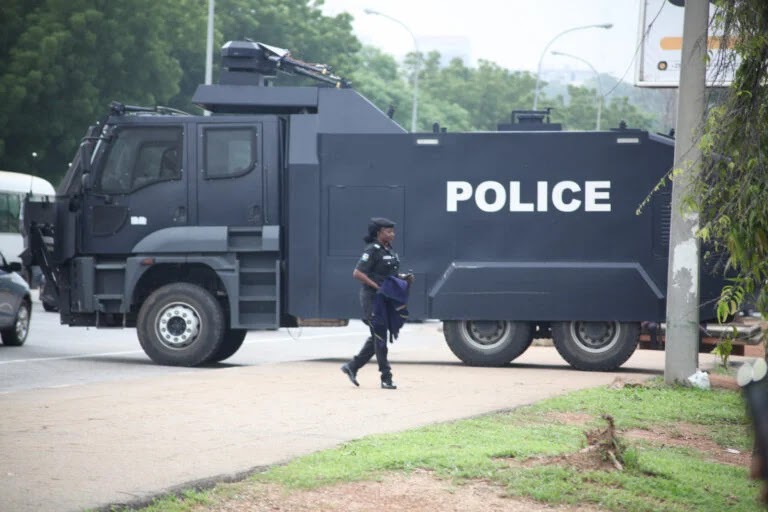 Just In: Tension As Police Take Over PDP Secretariat In Abia