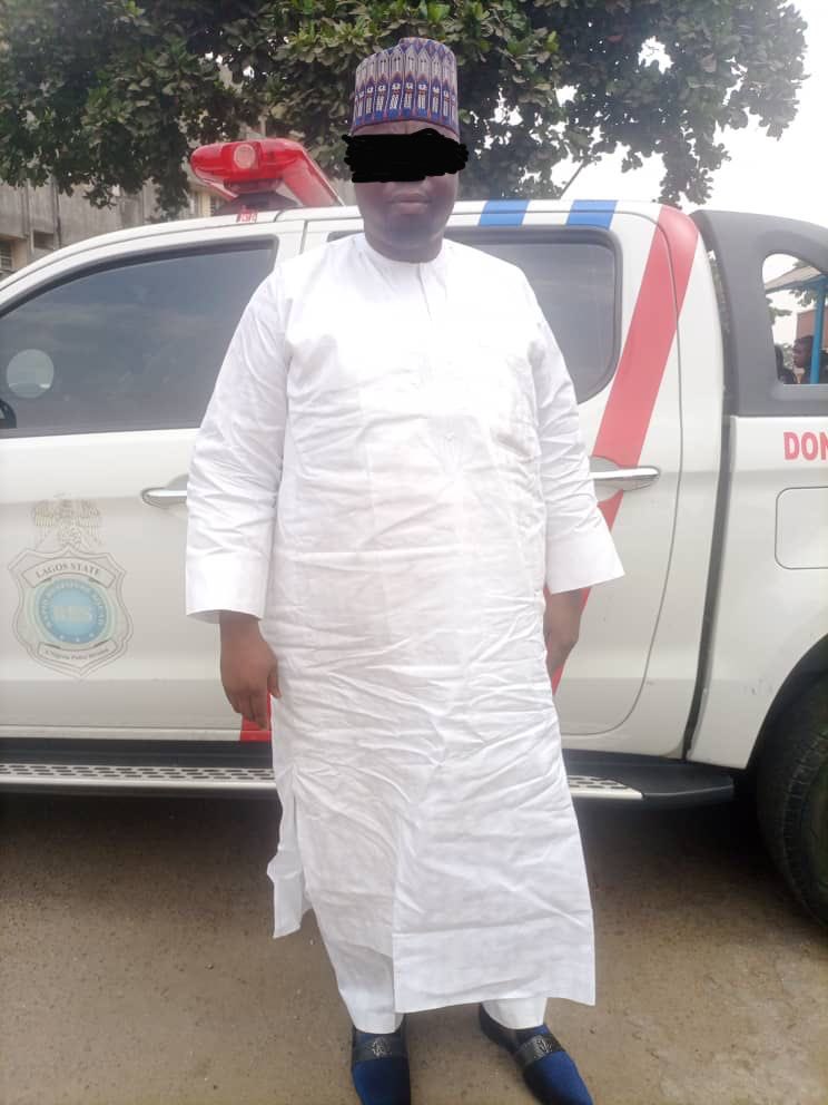RRS Arrests Tricycle Owner's Association Leader In Lagos, Recover Gun (Photos)