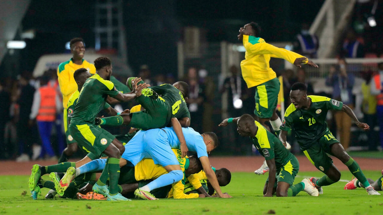 The jubilation of the Senegalese, finally crowned after two failures in the final of the African Cup of Nations football.