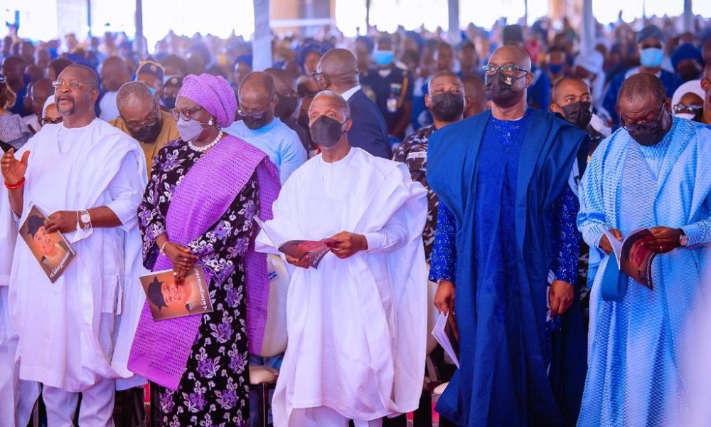Alao-Akala: Osinbajo, Makinde Others Pay Last Respect To Ex-Oyo Governor