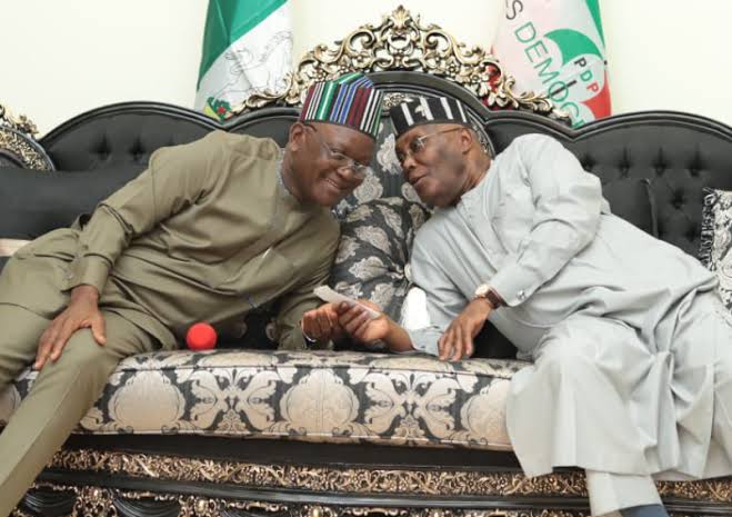 Ortom Reveals Why Atiku Is Angry With Him, Other G5 Members