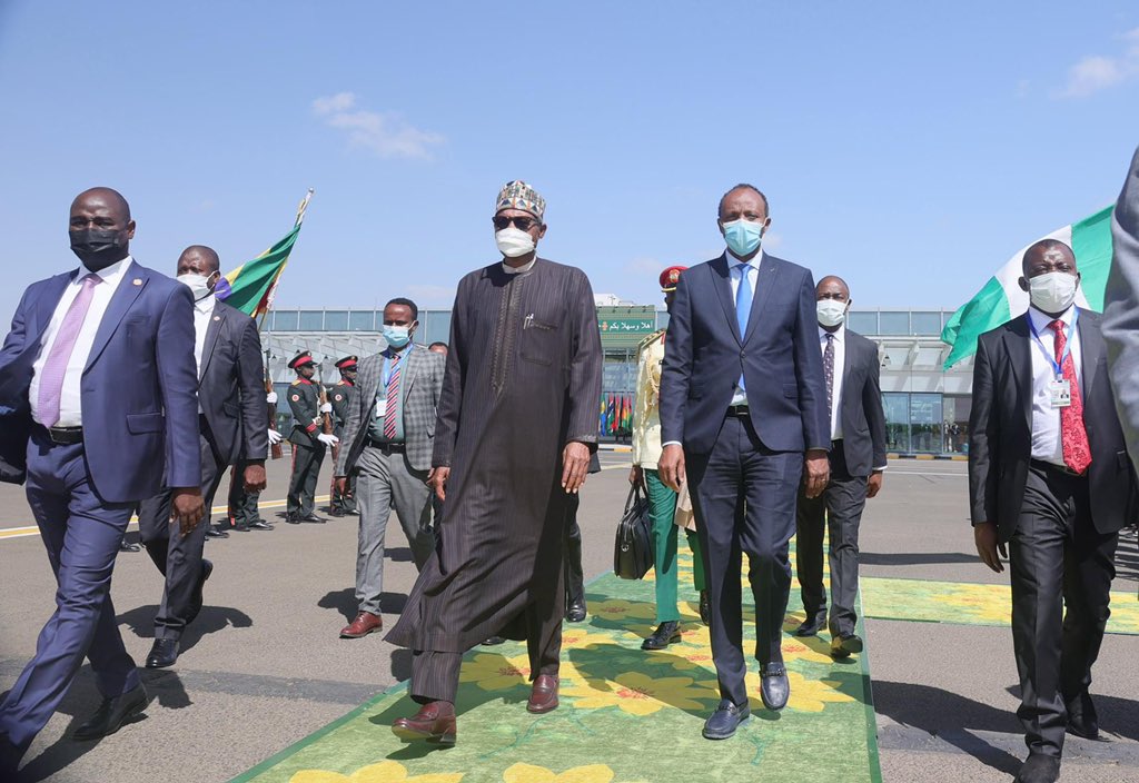 Just In: President Buhari Returns To Nigeria From Ethiopia