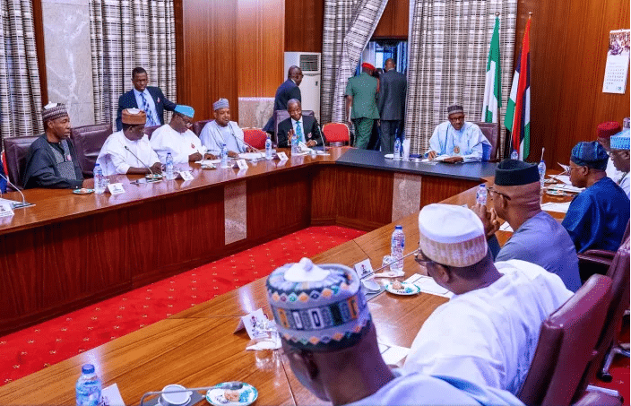 Details Of Buhari's Meeting With APC Governors Emerge