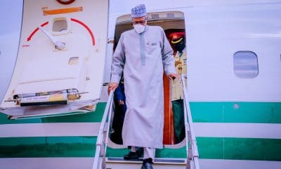 Buhari Arrives Abuja After Eight-day Trip To Saudi Arabia