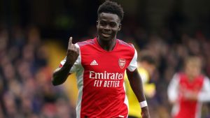 EPL: Bukayo Saka To Join Arsenal's Highest-Paid Players With New Deal