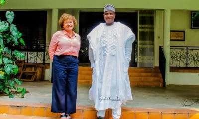 2023: UK High Commissioner Meets PDP Governors' Forum Chairman, Tambuwal