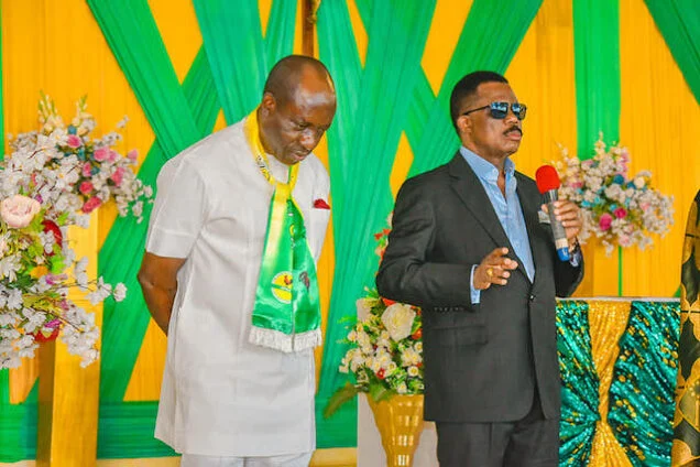 Anambra: Soludo, Cabinet Members Visit Obiano