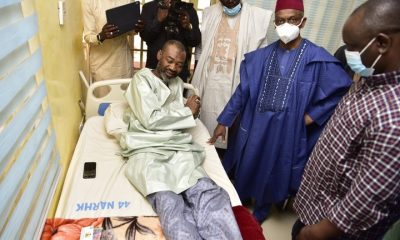El-rufai Visits Victims of Kaduna Train Attack In Hospital [Photos]