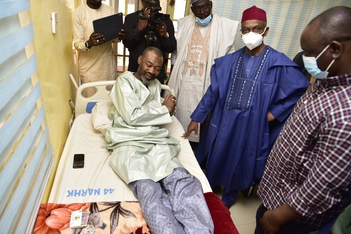 El-rufai Visits Victims of Kaduna Train Attack In Hospital [Photos]