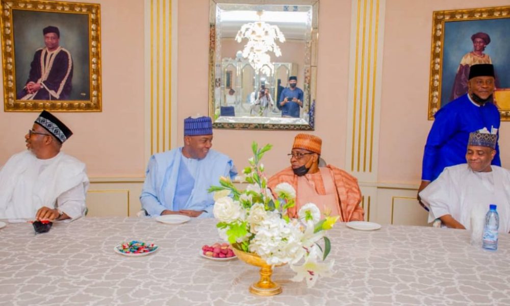 Details Of Babangida's Meeting With Saraki, Tambuwal, Mohammed Emerge