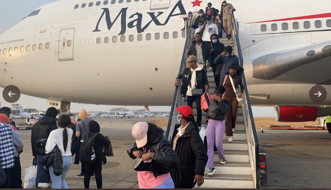 Nigerians evacuated from Ukraine