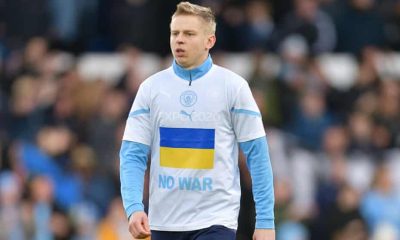 Russian Invasion: It's Not An Easy Time For Zinchenko - Guardiola