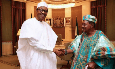 What Buhari Said About Late Alaafin Of Oyo, Oba Adeyemi
