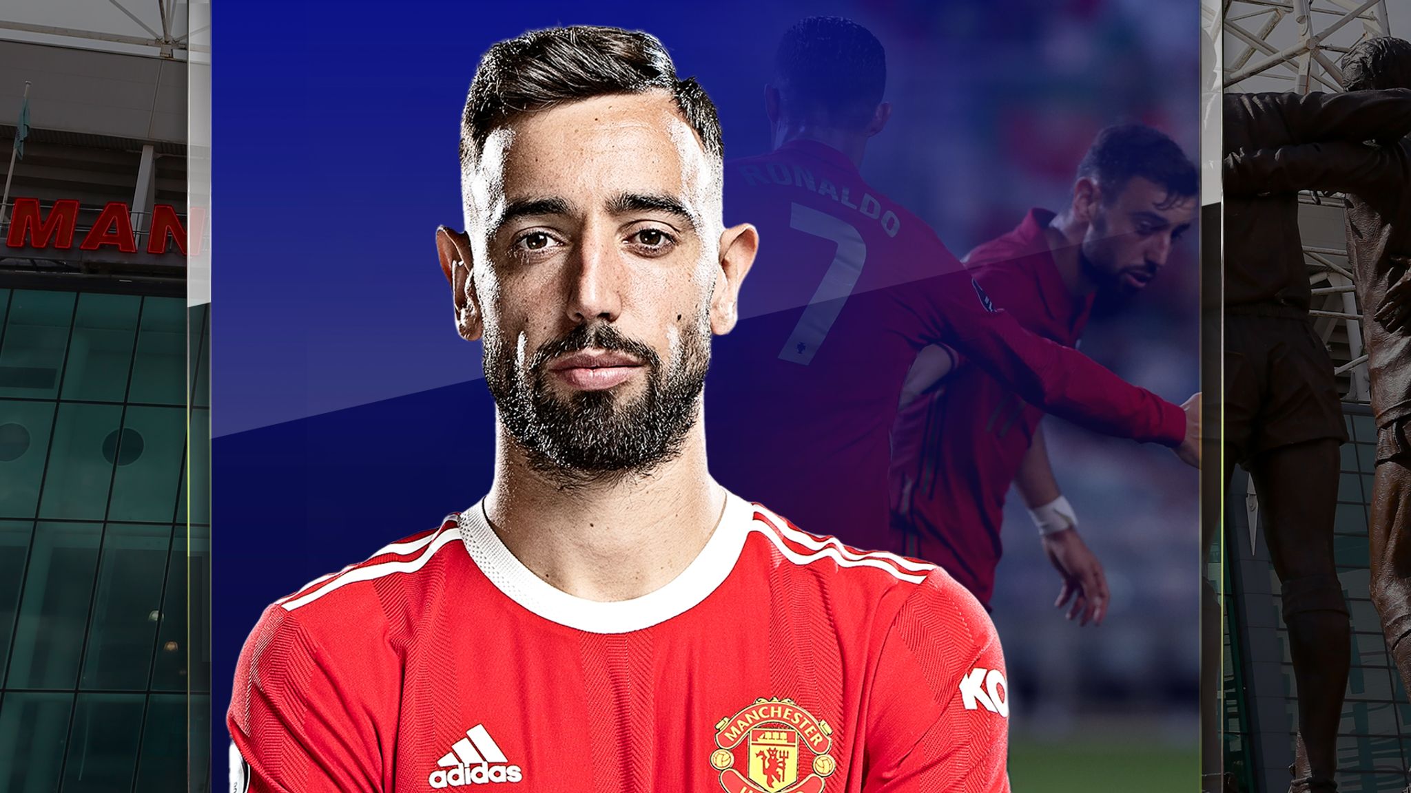 Bruno Fernandes has signed a new with Manchester United