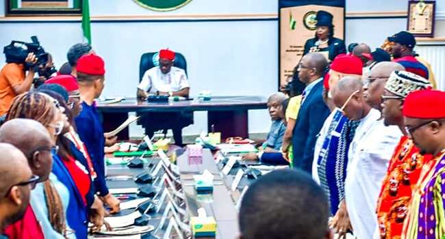 Anambra Governor, Soludo Swears In 20 Commissioners