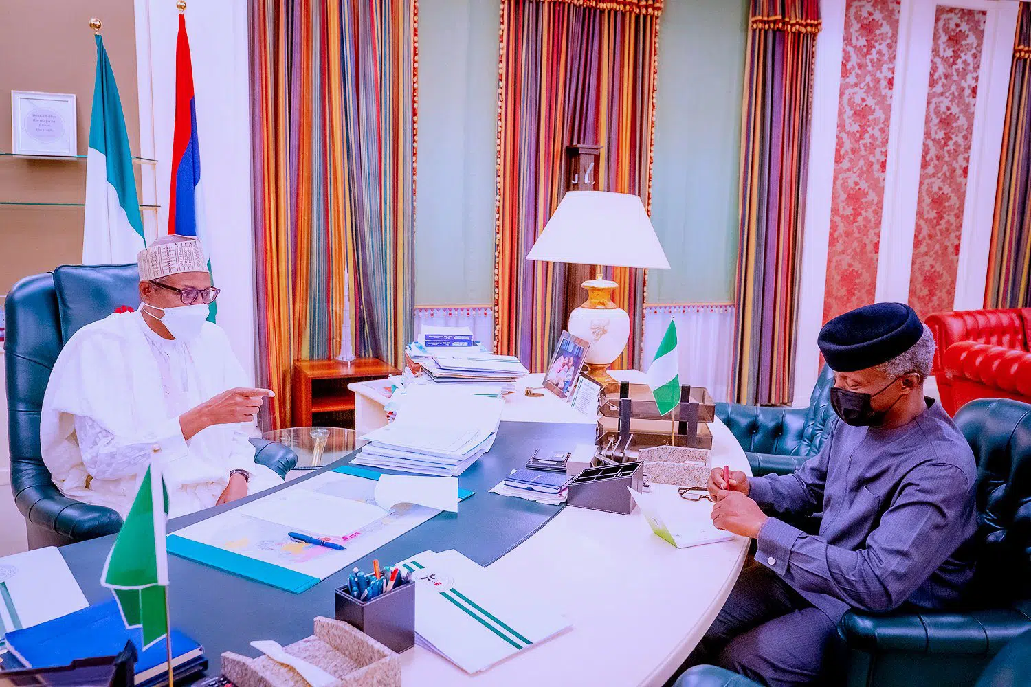 2023: Osinbajo Meets Buhari Ahead APC Presidential Primary