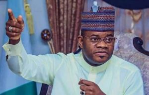  Soldiers Block Road To Governor Yahaya Bello's Hometown