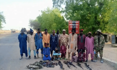 10 Boko Haram/ISWAP Terrorists Surrender To Troops In Borno