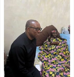 Peter Obi visits late Yar'Adua's mother in Katsina