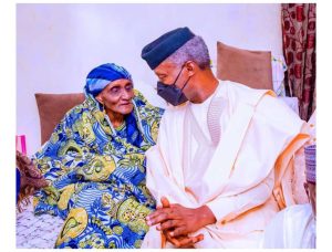Osinbajo visits Yar'Adua's mother
