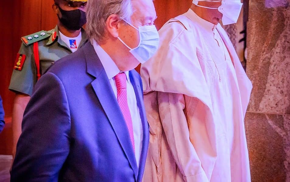They Claim Buhari Has Done Nothing, UN Scribe Antonio Gutteres Says Not So
