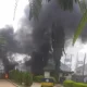 JUST IN: Tension In Abuja As Okada Riders Set Houses Ablaze Over Colleagues’ Death