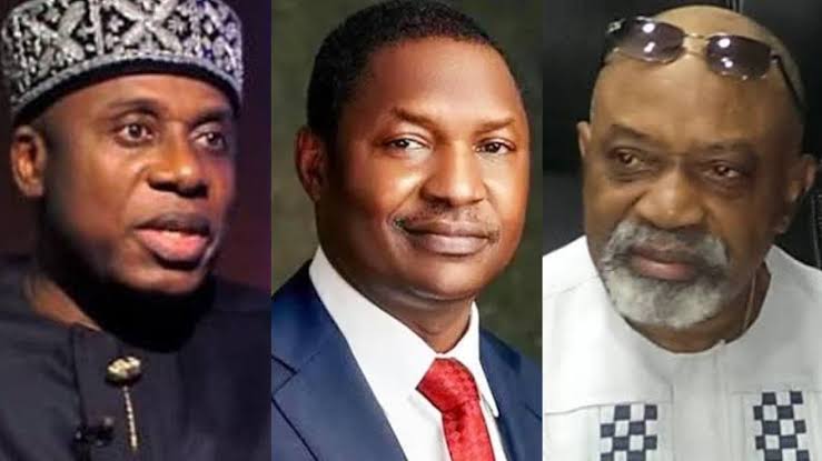 Malami, Amaechi, Others To Appear Before APC Screening Panel With Resignation Letter